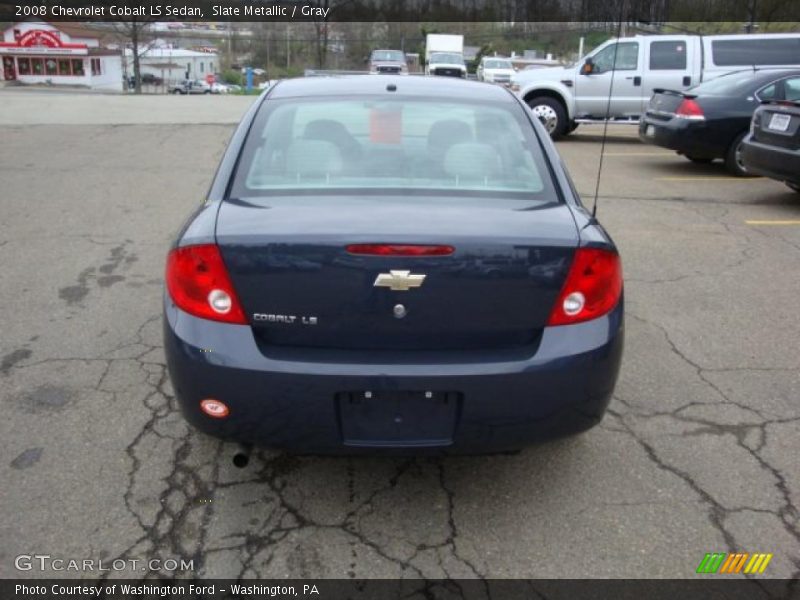 Slate Metallic / Gray 2008 Chevrolet Cobalt LS Sedan