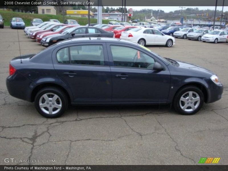 Slate Metallic / Gray 2008 Chevrolet Cobalt LS Sedan