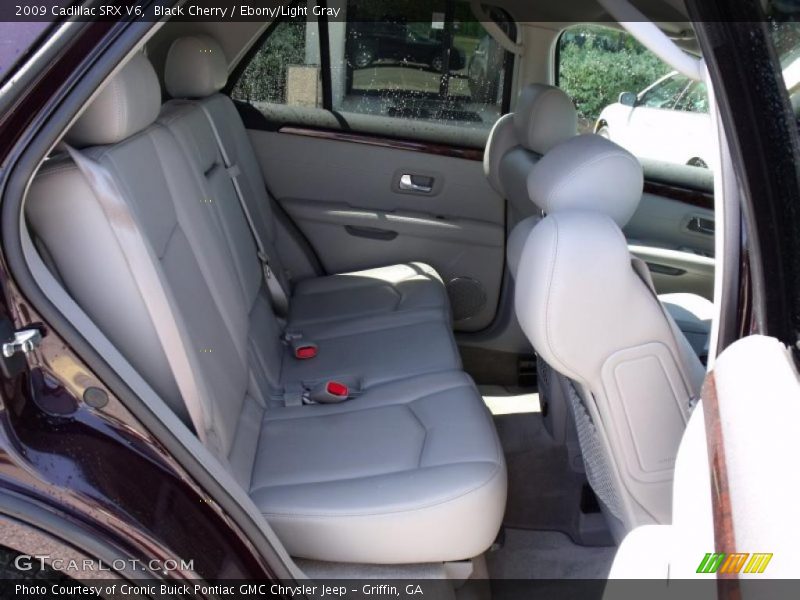 Black Cherry / Ebony/Light Gray 2009 Cadillac SRX V6