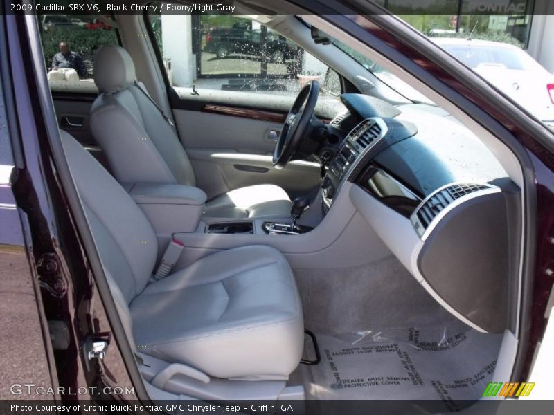 Black Cherry / Ebony/Light Gray 2009 Cadillac SRX V6