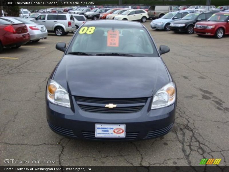 Slate Metallic / Gray 2008 Chevrolet Cobalt LS Sedan