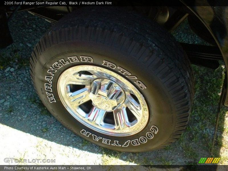 Black / Medium Dark Flint 2006 Ford Ranger Sport Regular Cab