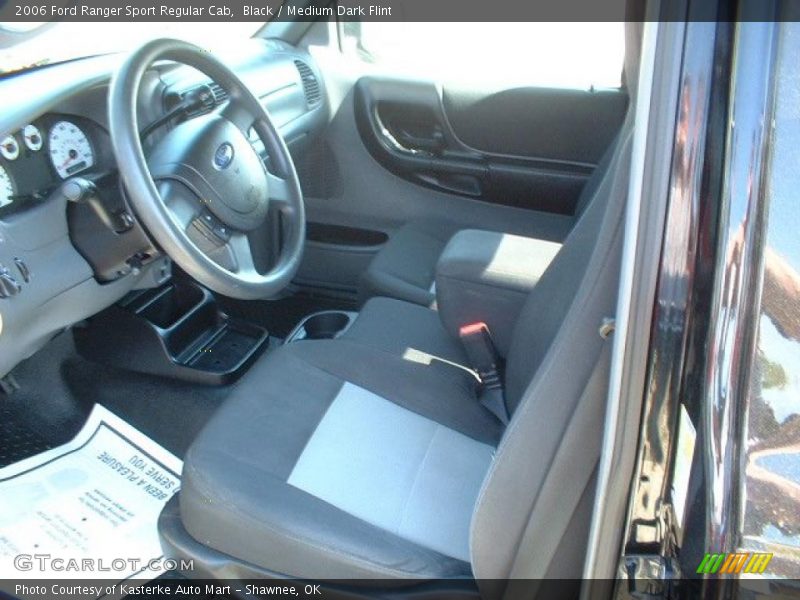 Black / Medium Dark Flint 2006 Ford Ranger Sport Regular Cab