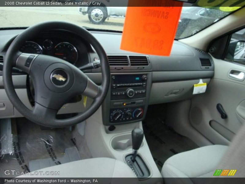 Slate Metallic / Gray 2008 Chevrolet Cobalt LS Sedan
