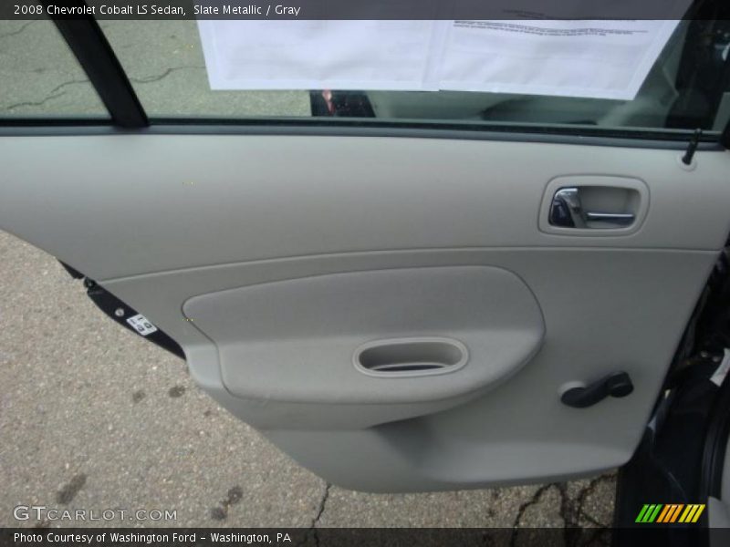 Slate Metallic / Gray 2008 Chevrolet Cobalt LS Sedan