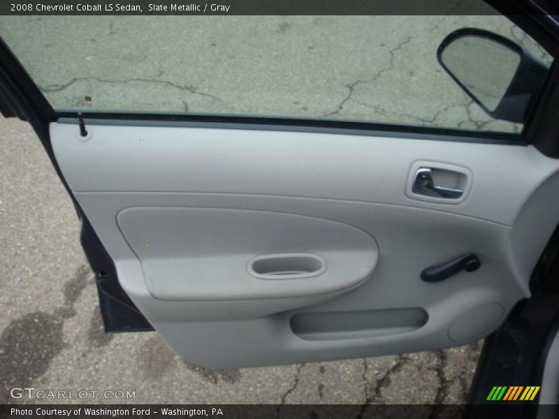Slate Metallic / Gray 2008 Chevrolet Cobalt LS Sedan