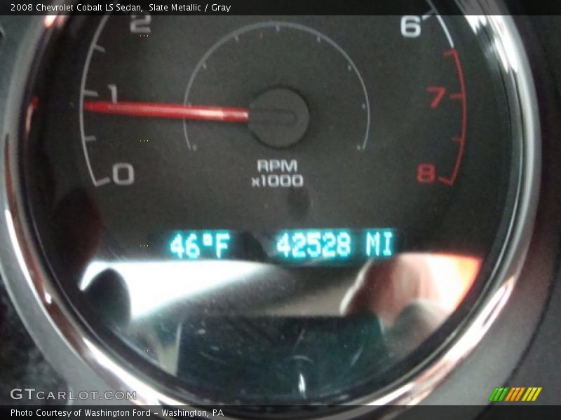 Slate Metallic / Gray 2008 Chevrolet Cobalt LS Sedan