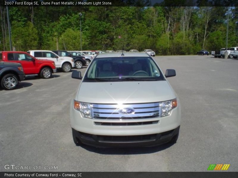Dune Pearl Metallic / Medium Light Stone 2007 Ford Edge SE