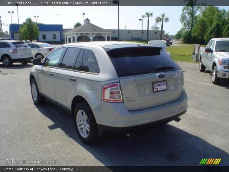 Dune Pearl Metallic / Medium Light Stone 2007 Ford Edge SE