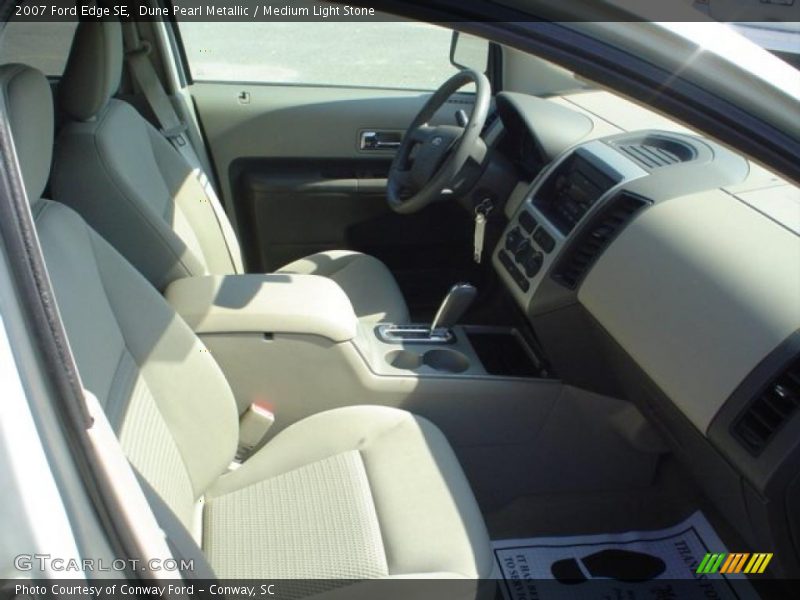 Dune Pearl Metallic / Medium Light Stone 2007 Ford Edge SE