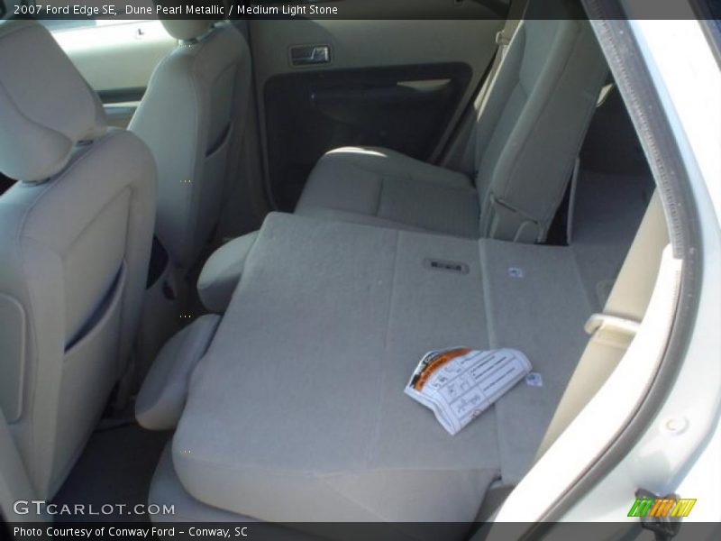Dune Pearl Metallic / Medium Light Stone 2007 Ford Edge SE