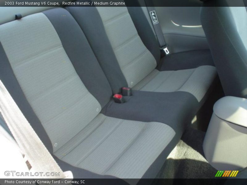 Redfire Metallic / Medium Graphite 2003 Ford Mustang V6 Coupe
