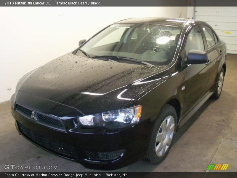 Tarmac Black Pearl / Black 2010 Mitsubishi Lancer DE