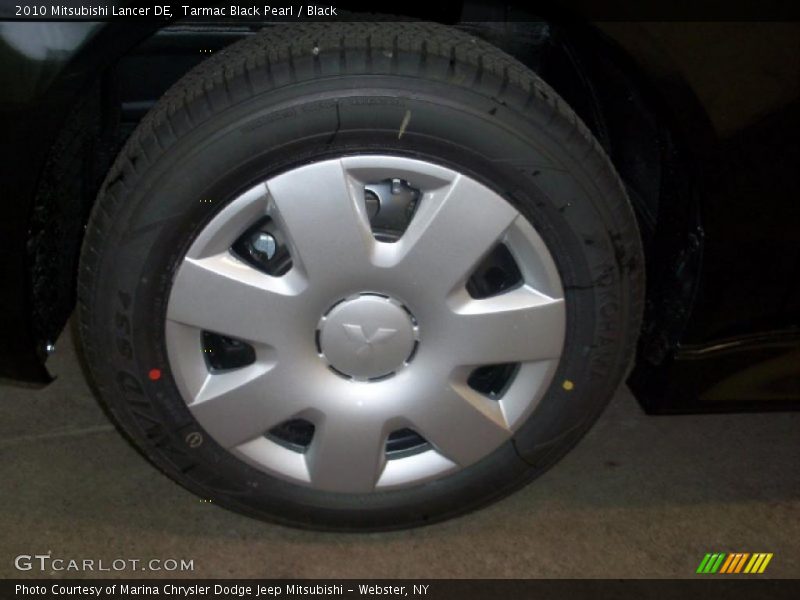 Tarmac Black Pearl / Black 2010 Mitsubishi Lancer DE