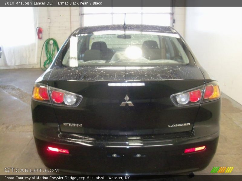 Tarmac Black Pearl / Black 2010 Mitsubishi Lancer DE
