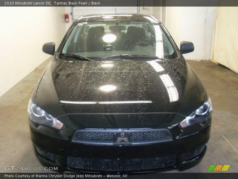 Tarmac Black Pearl / Black 2010 Mitsubishi Lancer DE