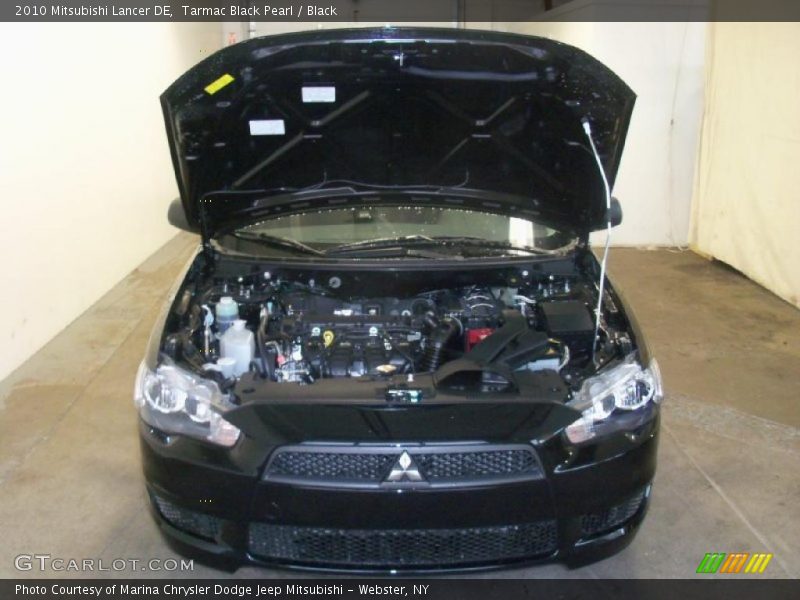 Tarmac Black Pearl / Black 2010 Mitsubishi Lancer DE