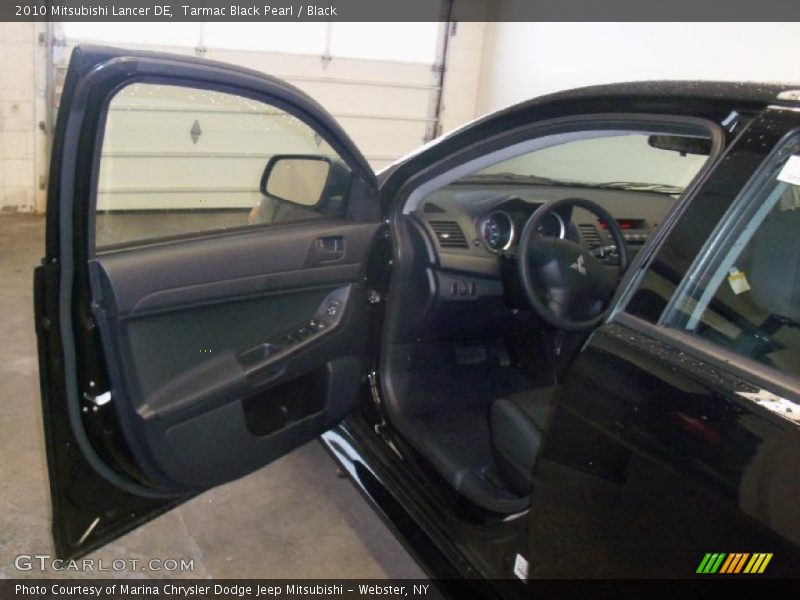 Tarmac Black Pearl / Black 2010 Mitsubishi Lancer DE