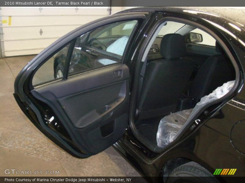 Tarmac Black Pearl / Black 2010 Mitsubishi Lancer DE