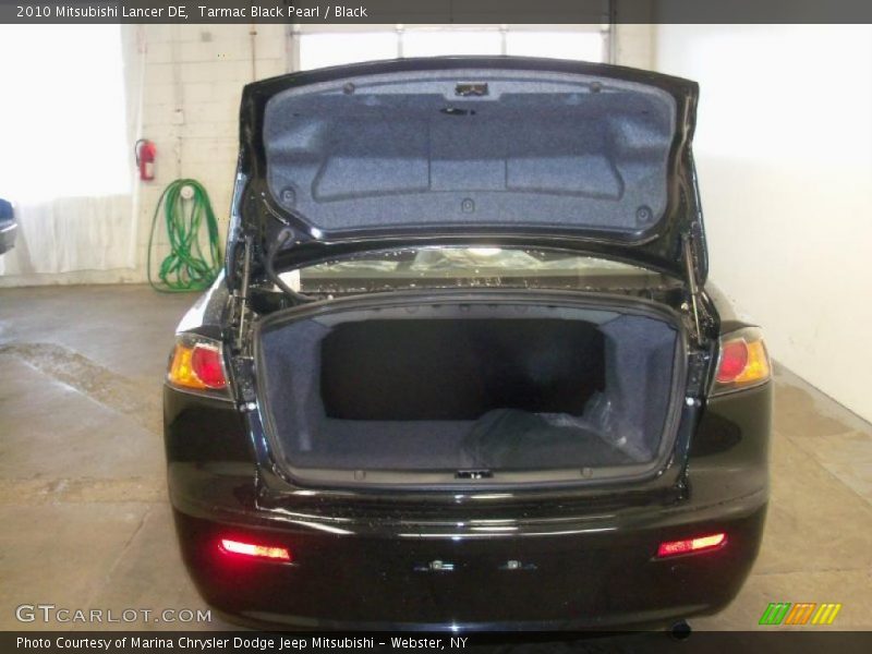 Tarmac Black Pearl / Black 2010 Mitsubishi Lancer DE