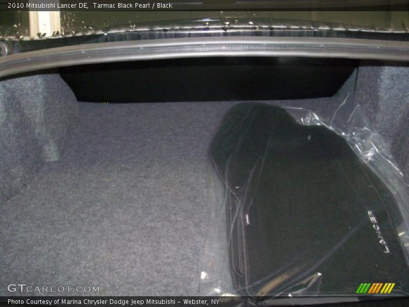 Tarmac Black Pearl / Black 2010 Mitsubishi Lancer DE