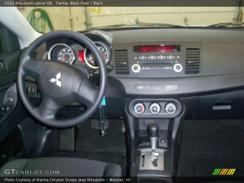 Tarmac Black Pearl / Black 2010 Mitsubishi Lancer DE