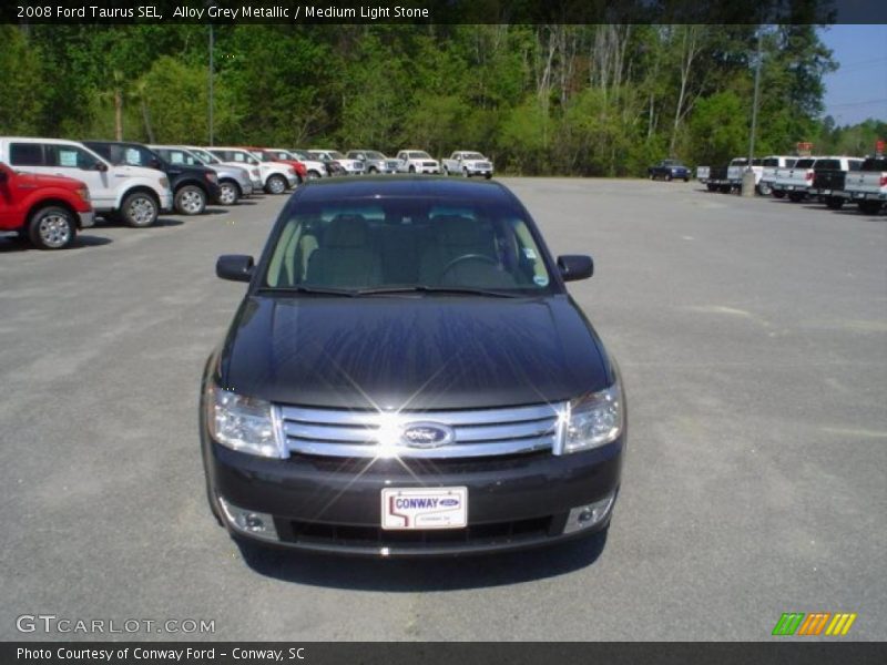 Alloy Grey Metallic / Medium Light Stone 2008 Ford Taurus SEL