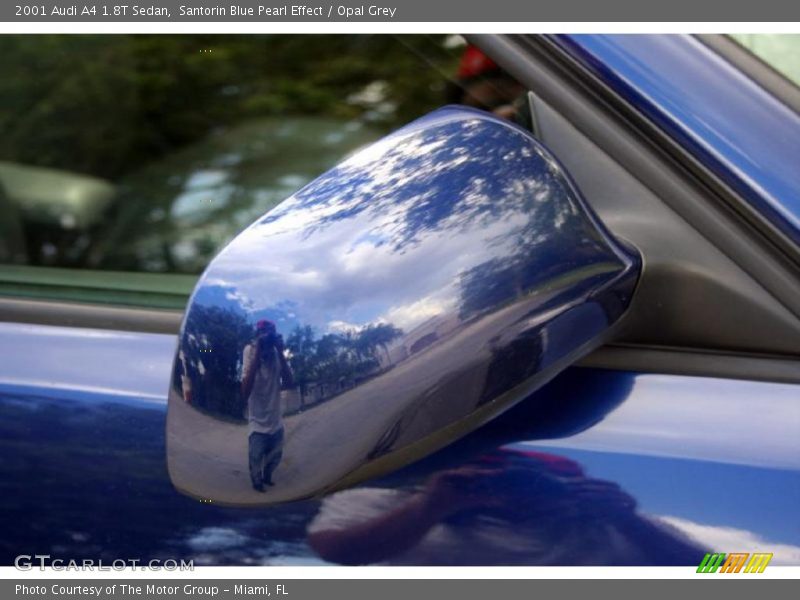 Santorin Blue Pearl Effect / Opal Grey 2001 Audi A4 1.8T Sedan
