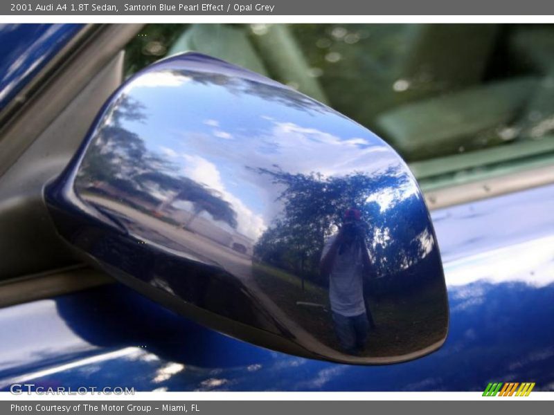 Santorin Blue Pearl Effect / Opal Grey 2001 Audi A4 1.8T Sedan