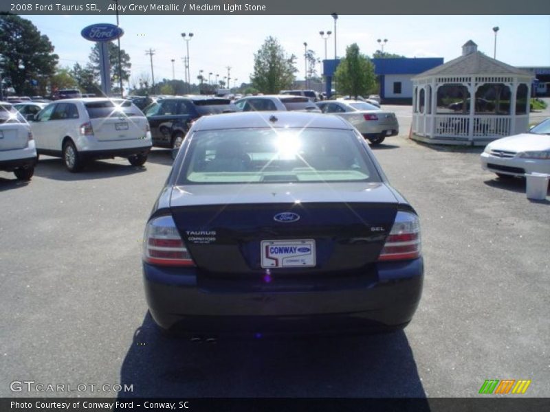 Alloy Grey Metallic / Medium Light Stone 2008 Ford Taurus SEL