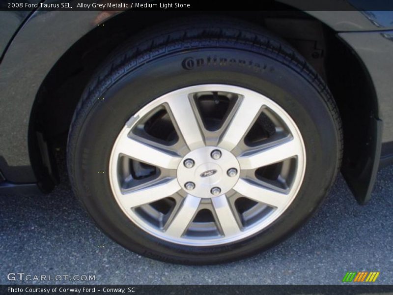 Alloy Grey Metallic / Medium Light Stone 2008 Ford Taurus SEL