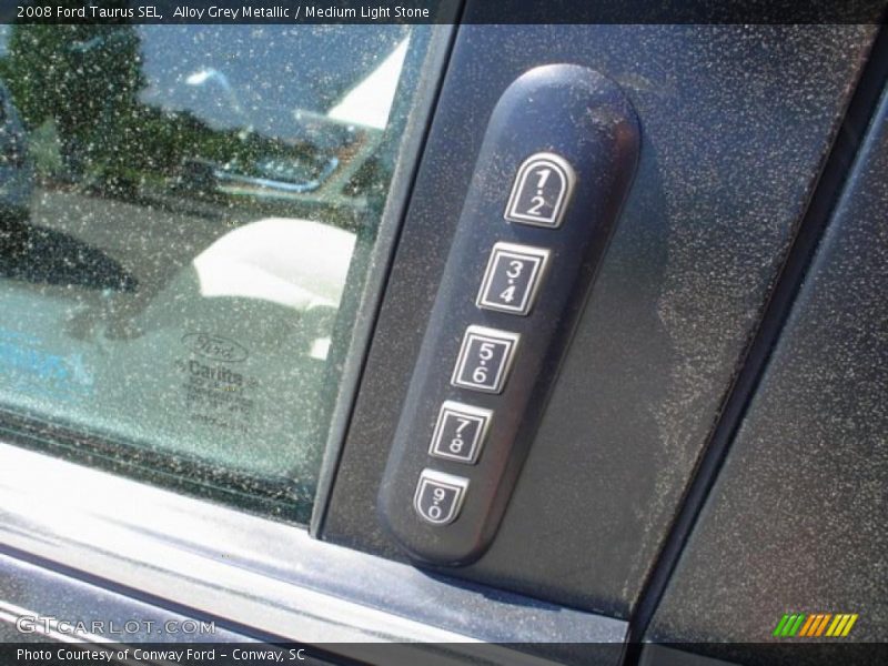 Alloy Grey Metallic / Medium Light Stone 2008 Ford Taurus SEL