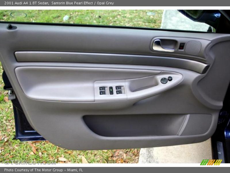Santorin Blue Pearl Effect / Opal Grey 2001 Audi A4 1.8T Sedan