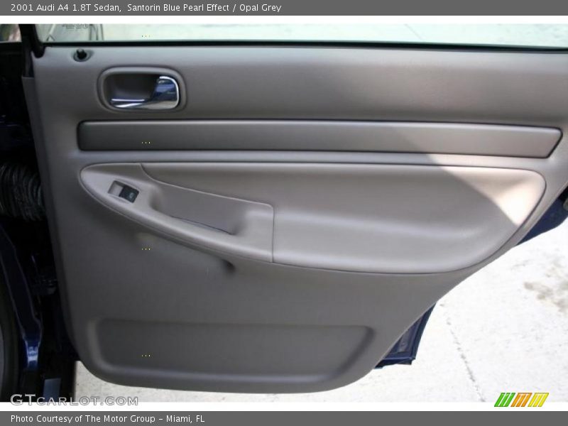 Santorin Blue Pearl Effect / Opal Grey 2001 Audi A4 1.8T Sedan