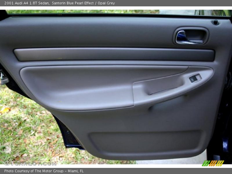 Santorin Blue Pearl Effect / Opal Grey 2001 Audi A4 1.8T Sedan