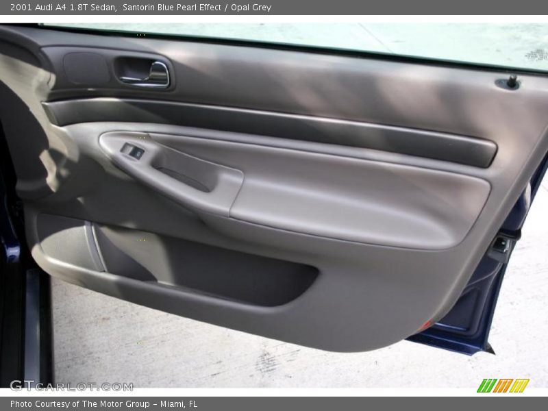 Santorin Blue Pearl Effect / Opal Grey 2001 Audi A4 1.8T Sedan