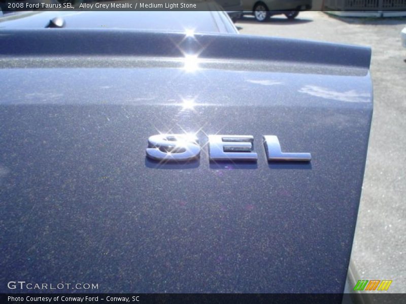 Alloy Grey Metallic / Medium Light Stone 2008 Ford Taurus SEL