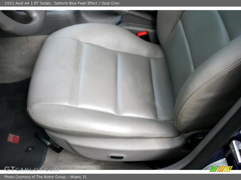 Santorin Blue Pearl Effect / Opal Grey 2001 Audi A4 1.8T Sedan