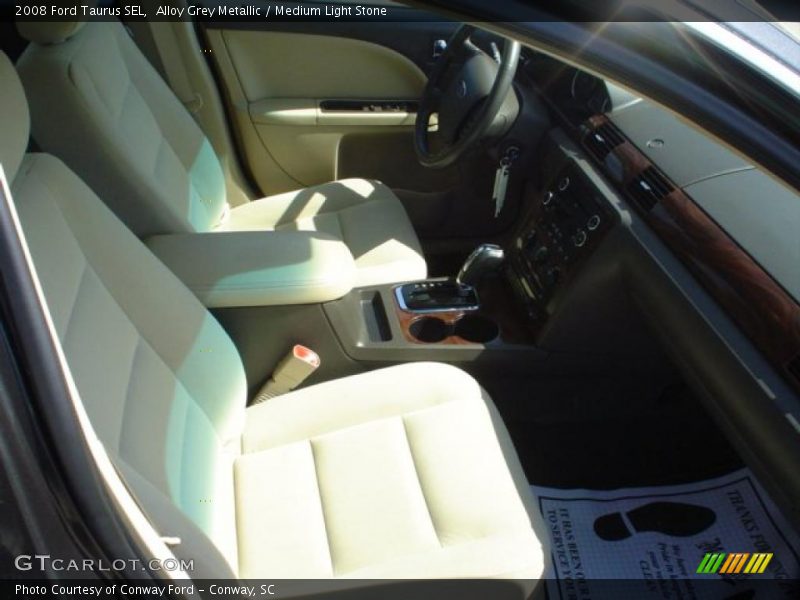 Alloy Grey Metallic / Medium Light Stone 2008 Ford Taurus SEL
