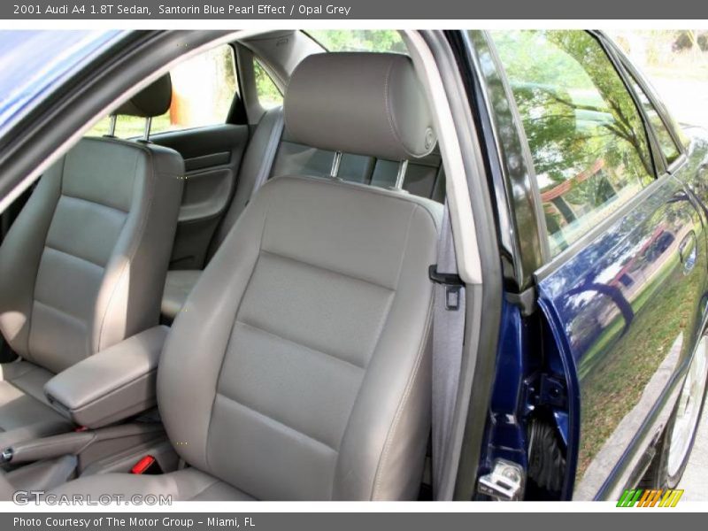 Santorin Blue Pearl Effect / Opal Grey 2001 Audi A4 1.8T Sedan