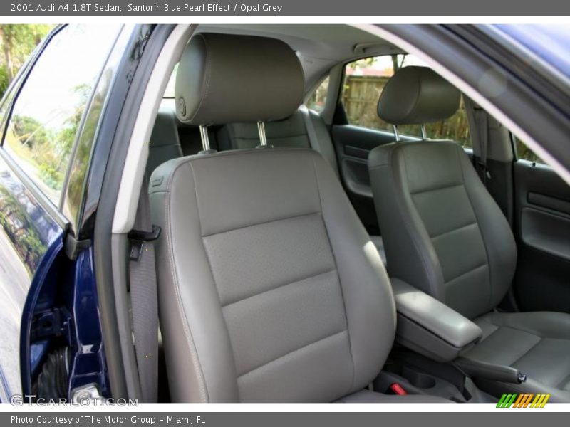 Santorin Blue Pearl Effect / Opal Grey 2001 Audi A4 1.8T Sedan