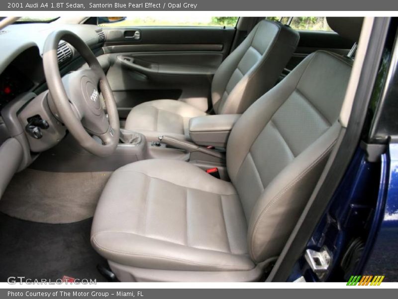 Santorin Blue Pearl Effect / Opal Grey 2001 Audi A4 1.8T Sedan