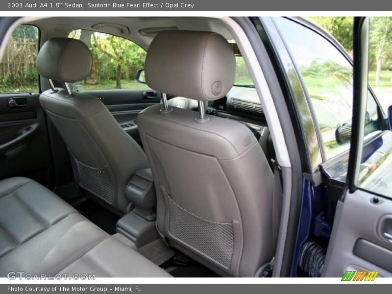 Santorin Blue Pearl Effect / Opal Grey 2001 Audi A4 1.8T Sedan