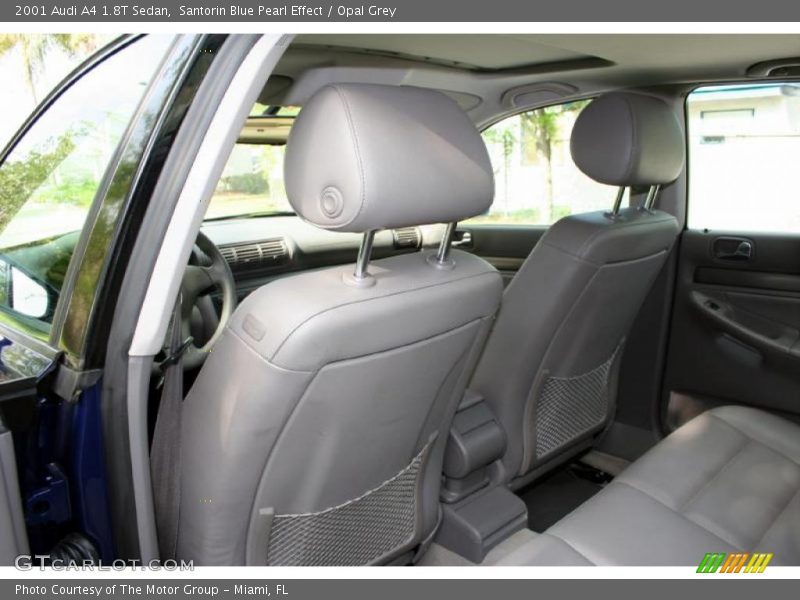 Santorin Blue Pearl Effect / Opal Grey 2001 Audi A4 1.8T Sedan