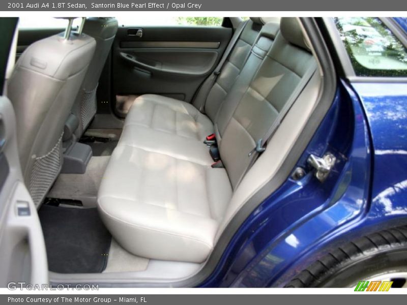 Santorin Blue Pearl Effect / Opal Grey 2001 Audi A4 1.8T Sedan