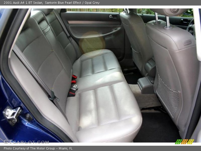Santorin Blue Pearl Effect / Opal Grey 2001 Audi A4 1.8T Sedan