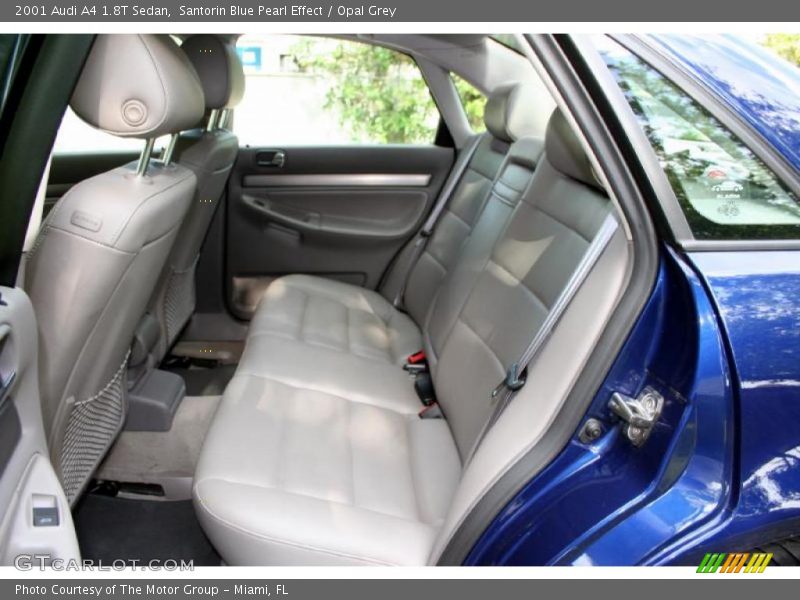 Santorin Blue Pearl Effect / Opal Grey 2001 Audi A4 1.8T Sedan