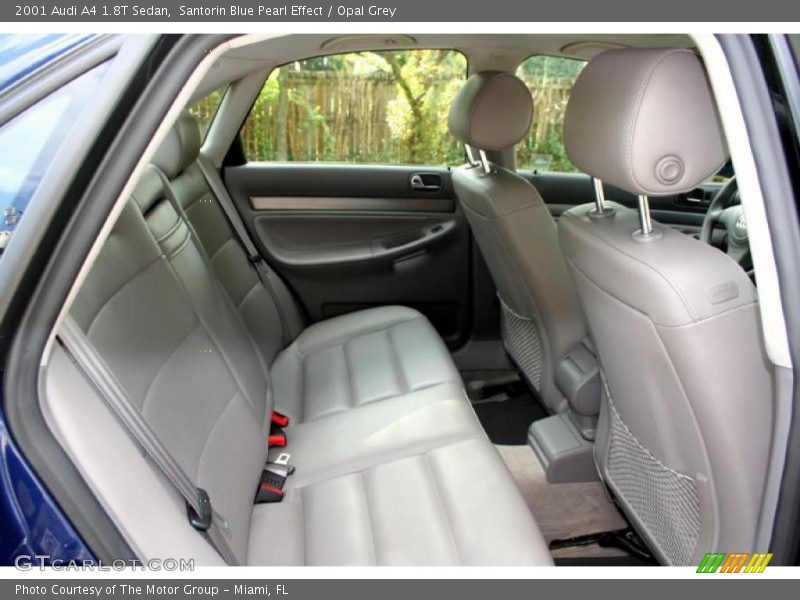 Santorin Blue Pearl Effect / Opal Grey 2001 Audi A4 1.8T Sedan