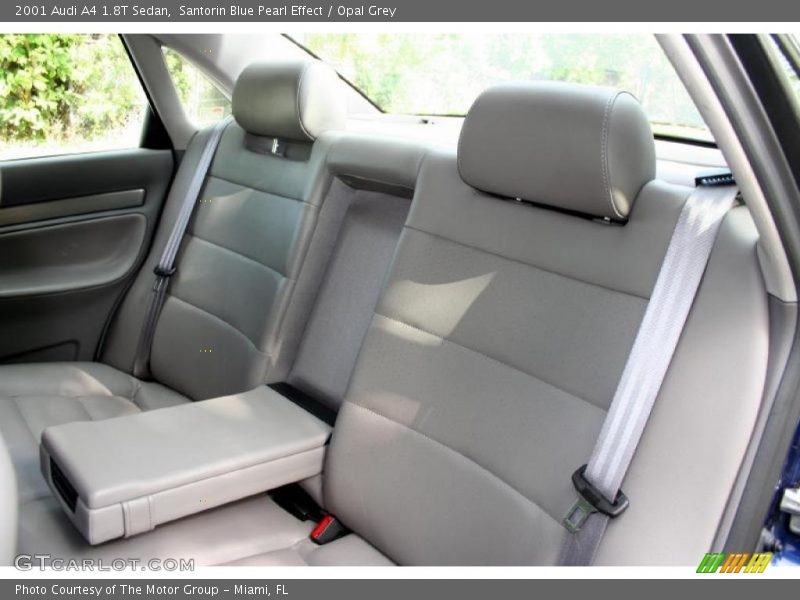 Santorin Blue Pearl Effect / Opal Grey 2001 Audi A4 1.8T Sedan