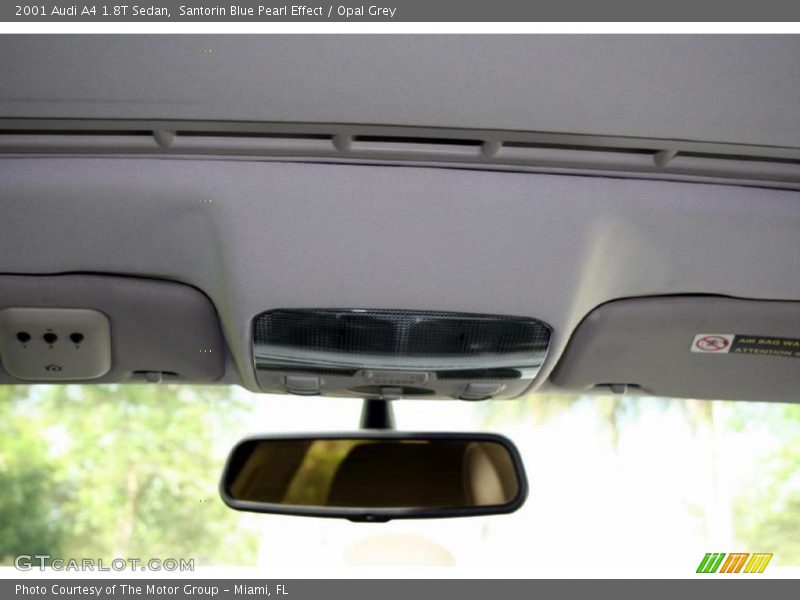 Santorin Blue Pearl Effect / Opal Grey 2001 Audi A4 1.8T Sedan